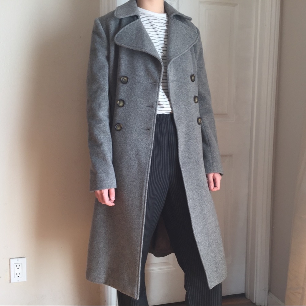 Banana Republic Long Peacoat